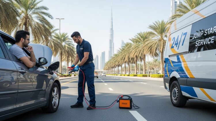 jump start car