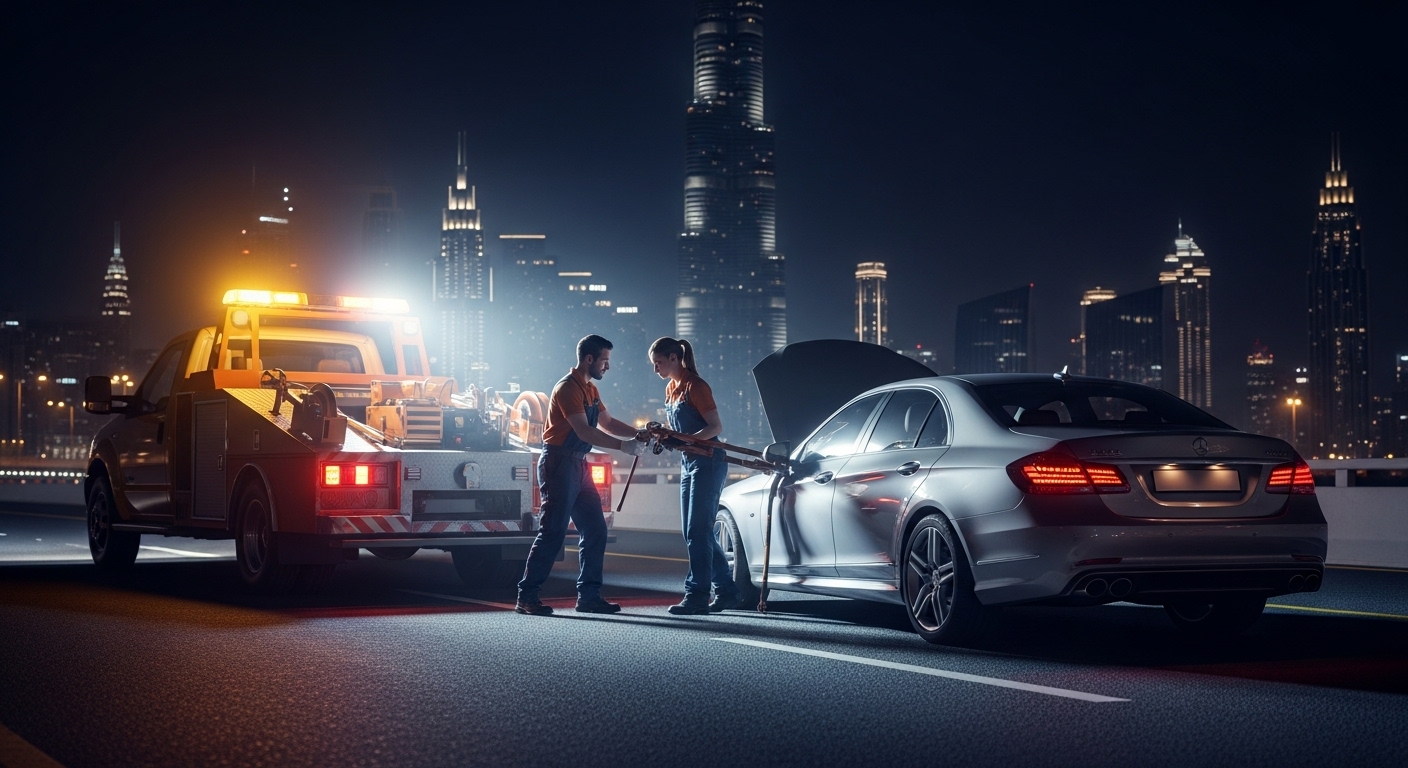 Professional Towing Services in Dubai