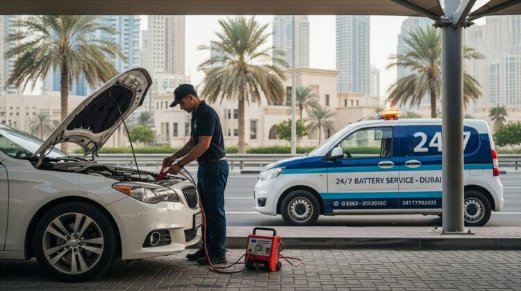 Flat battery