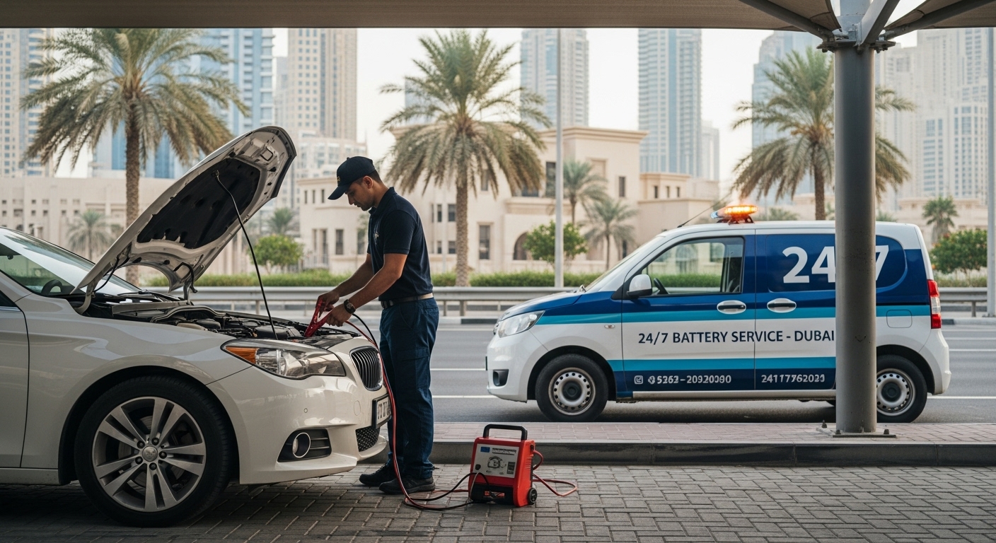 Flat battery