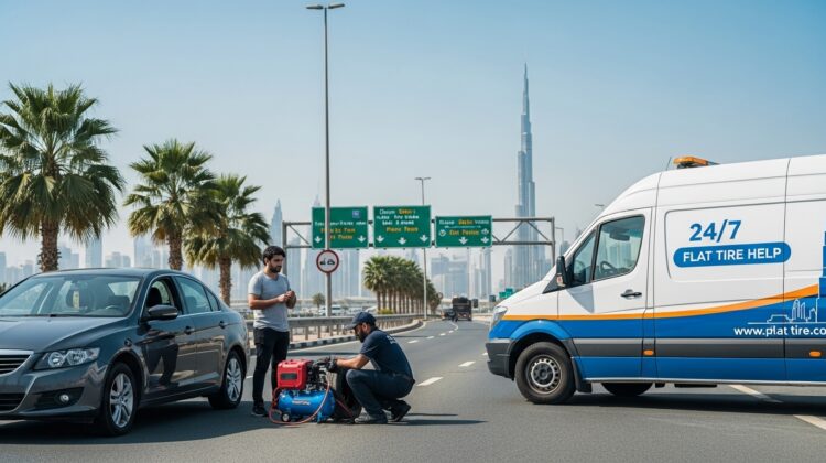 flat tire