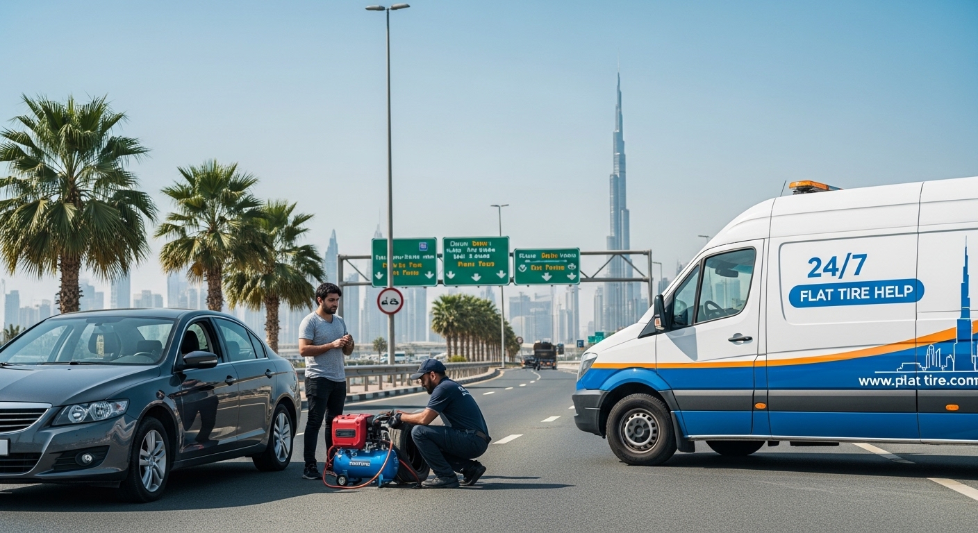 flat tire