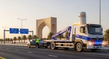 car towing service in Sharjah