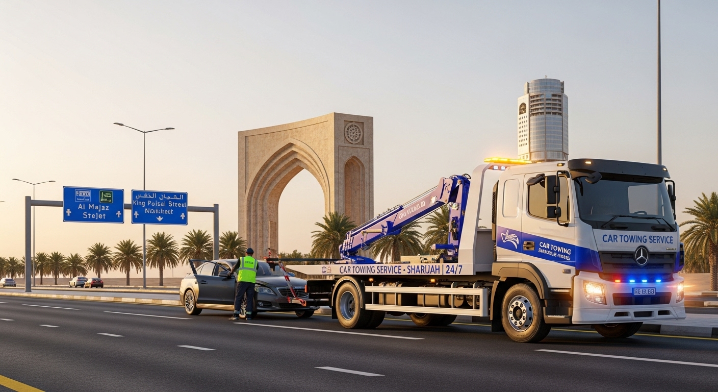 car towing service in Sharjah